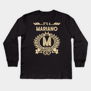 Mariano Kids Long Sleeve T-Shirt